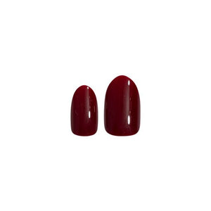 Design Selection Bordeaux Red Medium Oval 80208