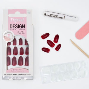 Design Selection Bordeaux Red Medium Oval 80208