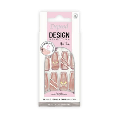 Design Selection Pink Shimmer Decor Coffin 80209