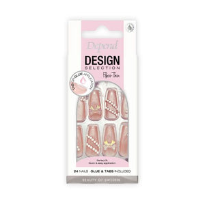 Design Selection Pink Shimmer Decor Coffin 80209