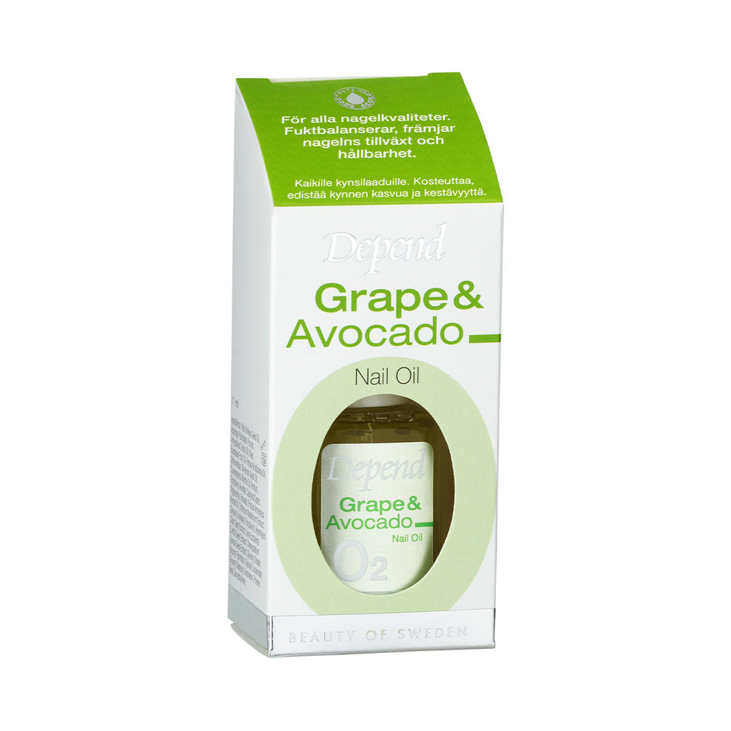 O2 Grape & Avocado Nail Oil (8607-1)