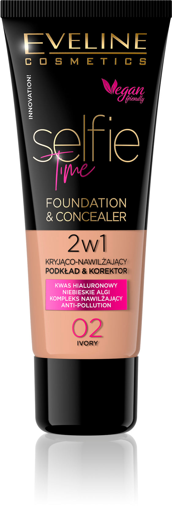 Selfie Time Foundation & Concealer 02 IVORY